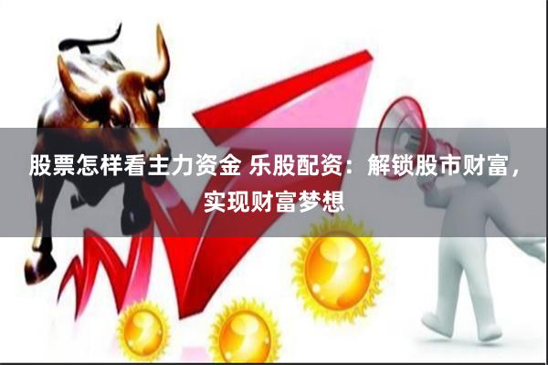 股票怎样看主力资金 乐股配资：解锁股市财富，实现财富梦想